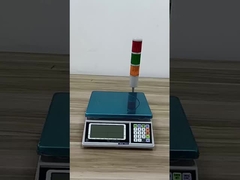 Ψηφιακή μηχανή μέτρησης βάρους πλήρης αριθμός πληκτρολόγιο πράσινο LED με αριθμητικά πλήκτρα