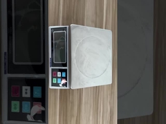 Μικρή ψηφιακή μηχανή μέτρησης βάρους πλήρης μέτρησης πληκτρολόγιο πράσινο LED